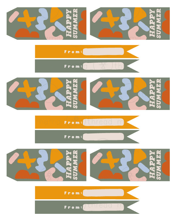 End of School Tags and Flags (Vol.3)