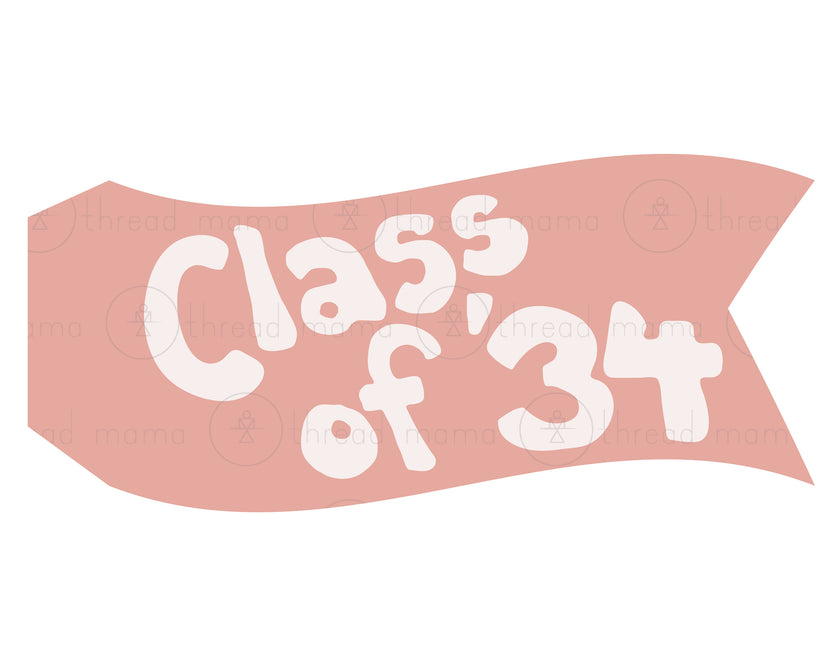 Grad Tags and Flags (2022 and 2034)