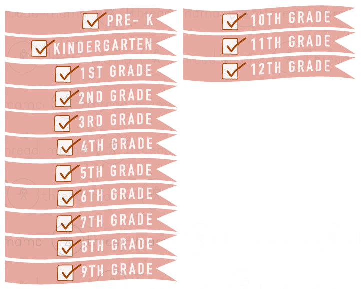 End of School Tags and Flags (Vol.3)