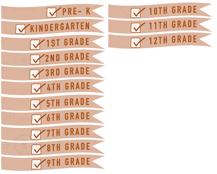 End of School Tags and Flags (Vol.3)