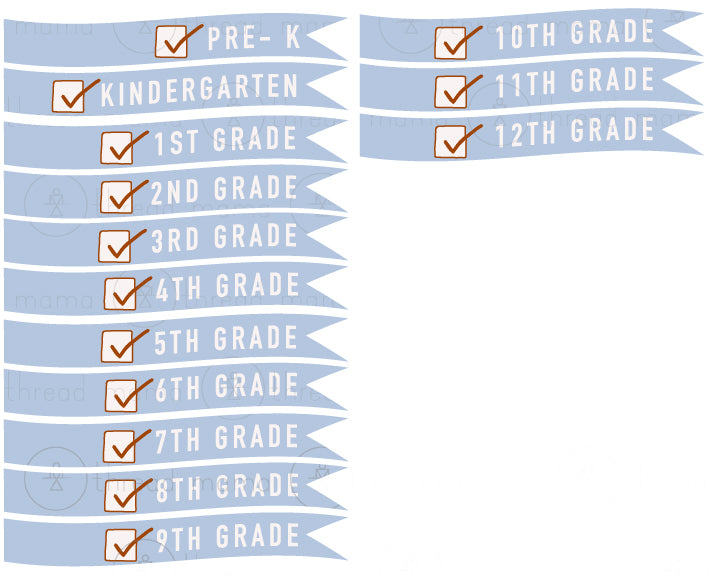 End of School Tags and Flags (Vol.3)