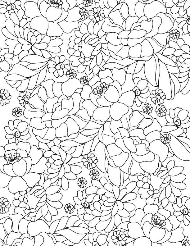 Thread Mama Coloring Book (21 Printable Pages)