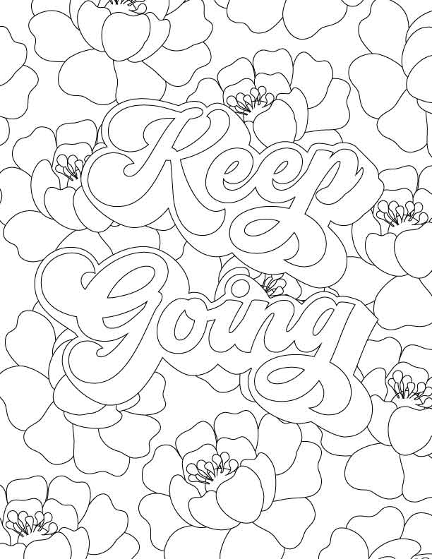 Thread Mama Coloring Book (21 Printable Pages)