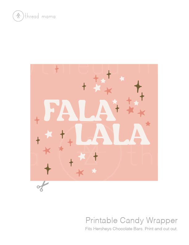 Christmas Candy Wrappers (Both Large and Small)