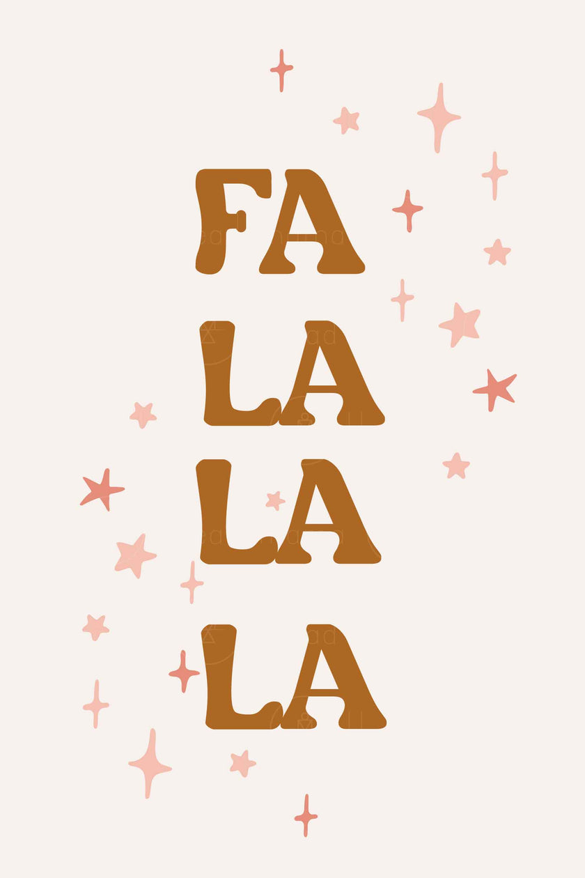 Fala Lala - 7 Versions ( Printable Poster )