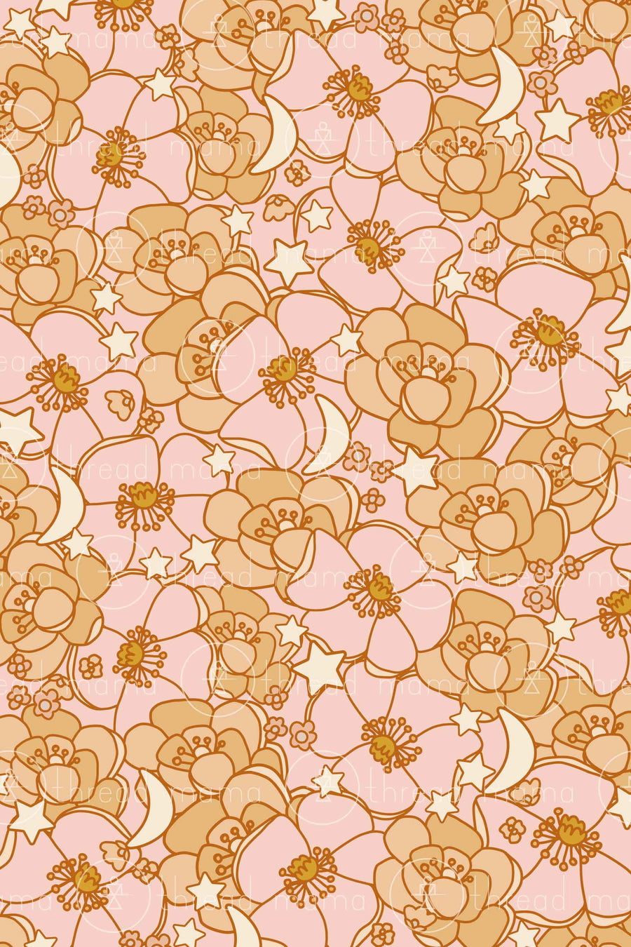 Fall Floral Background 3 (Printable Poster)