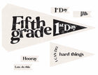 Back to School Printables (Printable Pennant)