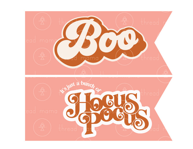 Halloween Printables (Vol.1) - Pink