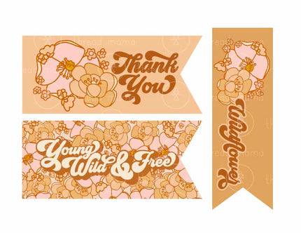 She is a Wildflower Birthday (Printable Pennant)