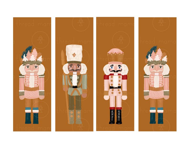 Holiday Tags and Pennants - Gold