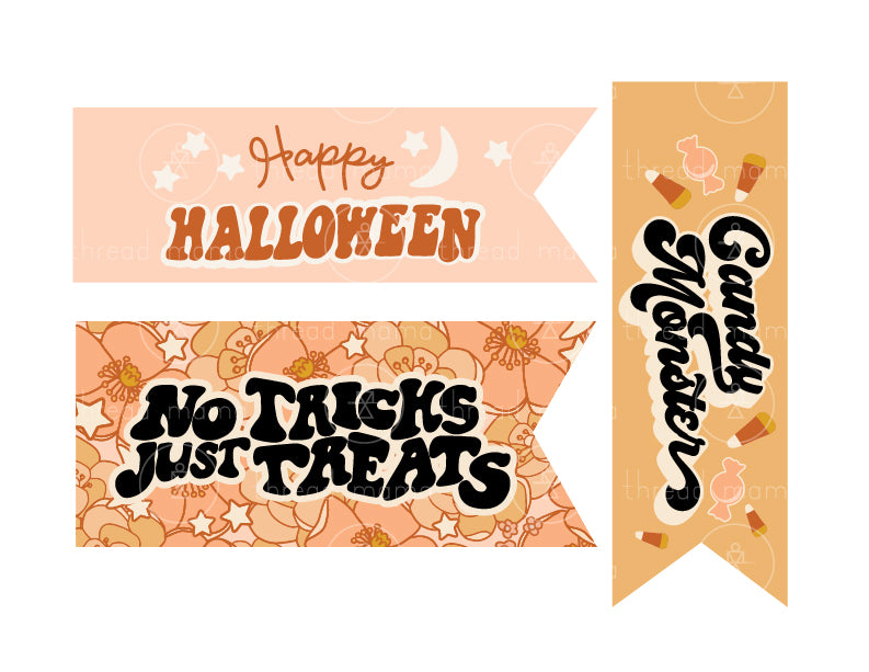 Halloween Printables (Vol.1) - Peach
