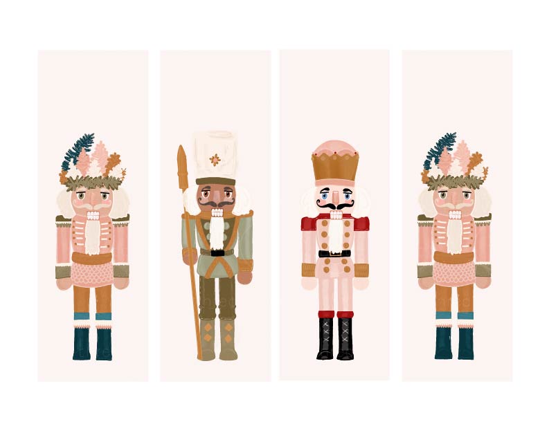 Holiday Tags and Pennants - Green