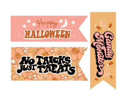 Halloween Printables (Vol.1) - Pink