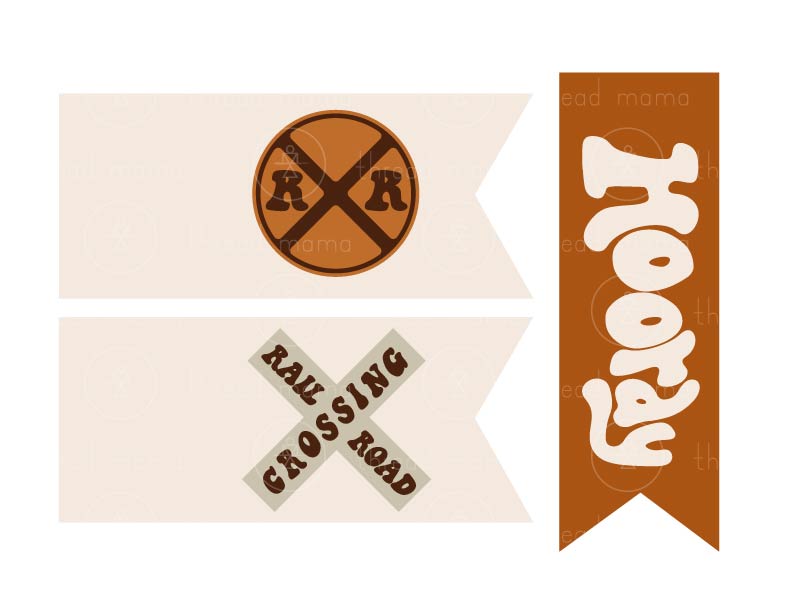 Train Birthday Party Pack (Printables)