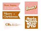 Holiday Tags and Pennants - Gold