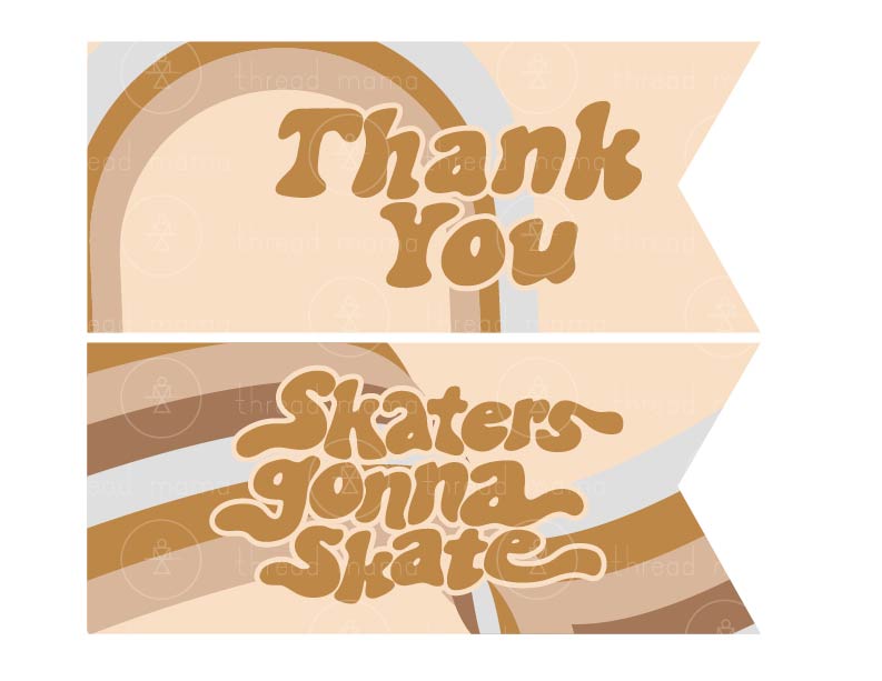 Skater Party Printables (3 Color Options)