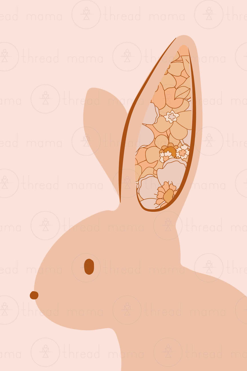 Flower Ear (Printable Poster)