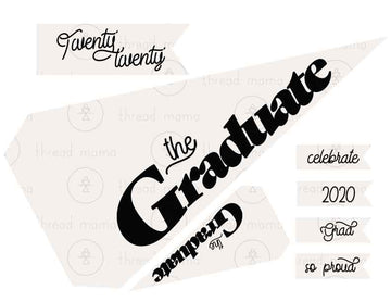 2020 Graduate - Version 2 (Printable Pennant)