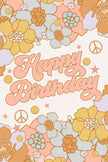 Groovy Happy Birthday (Printable Poster)