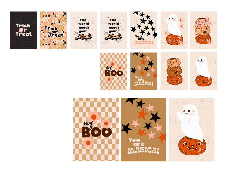 Dollhouse Halloween (Vol. 2) Collection - Scale 1:12