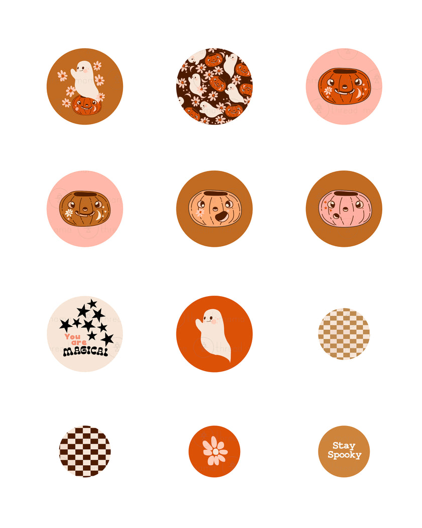 Halloween Buttons - (Vol.2)