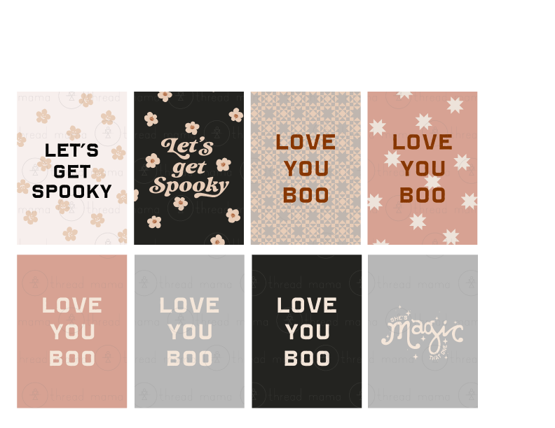 Dollhouse Halloween (Vol 3) Collection - Scale 1:12