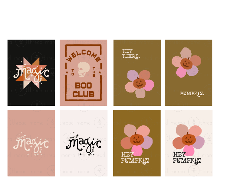 Dollhouse Halloween (Vol 3) Collection - Scale 1:12