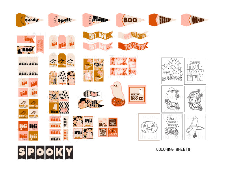 Dollhouse Halloween (Vol. 2) Collection - Scale 1:12