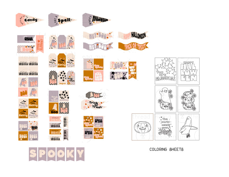 Dollhouse Halloween (Vol. 2) Collection - Scale 1:12