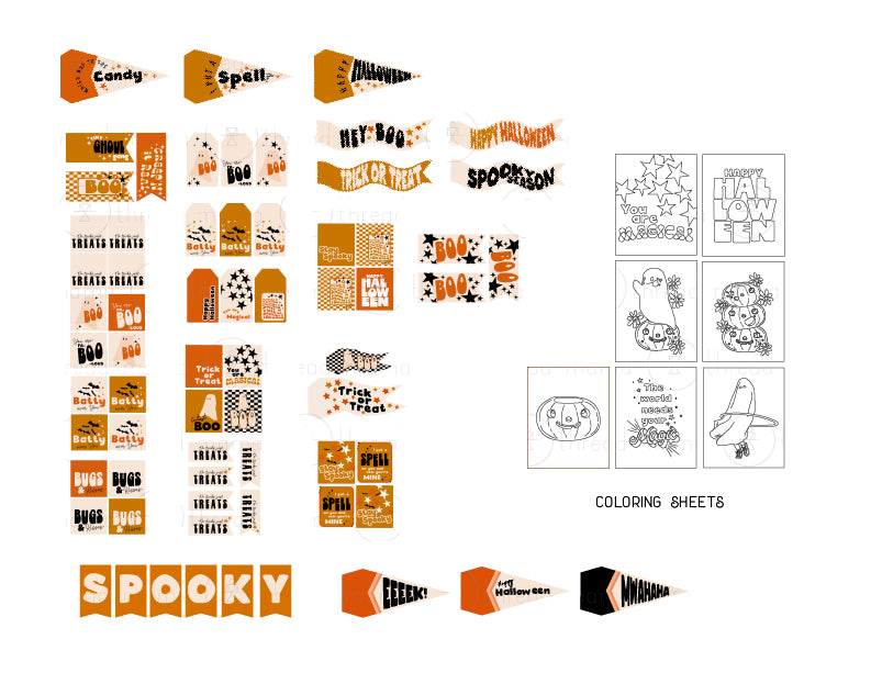 Dollhouse Halloween (Vol. 2) Collection - Scale 1:12