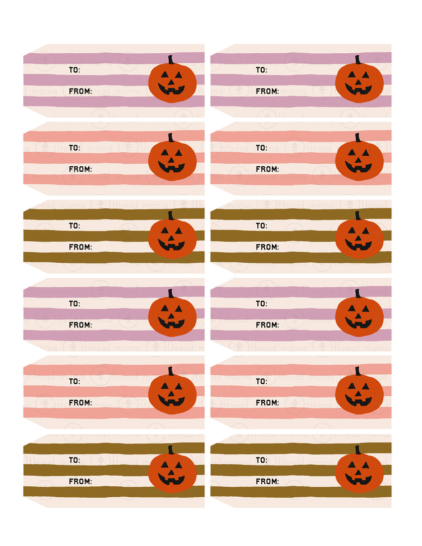 Halloween Tags and Flags - (Vol.3)