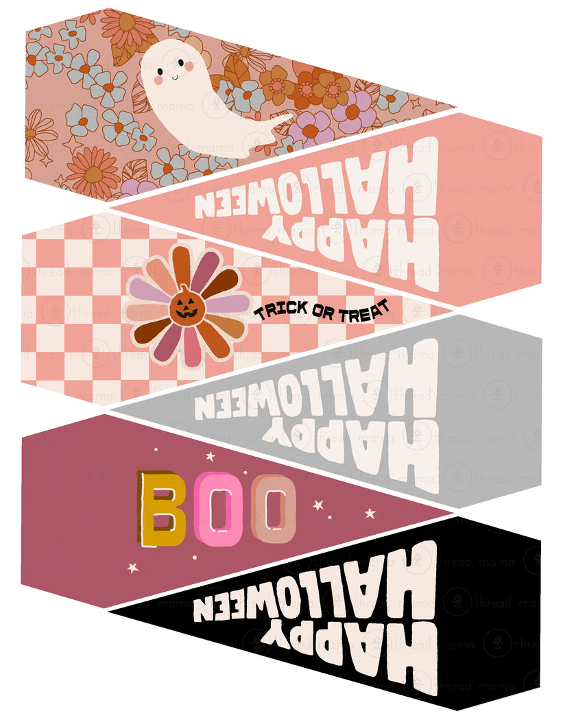 Halloween Tags and Flags - (Vol.3)