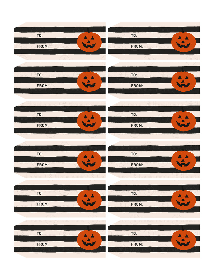 Halloween Tags and Flags - (Vol.3)