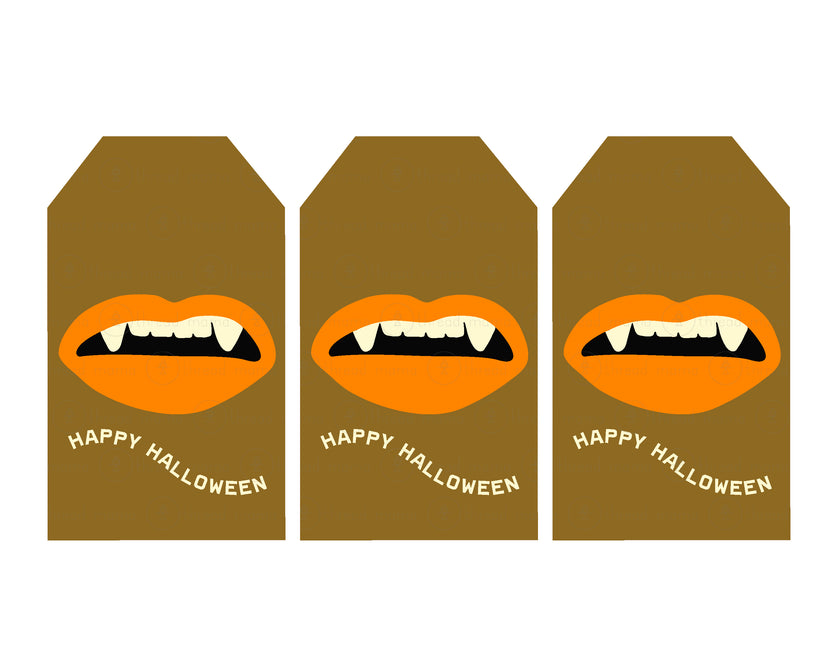 Halloween Tags and Flags - (Vol.3)