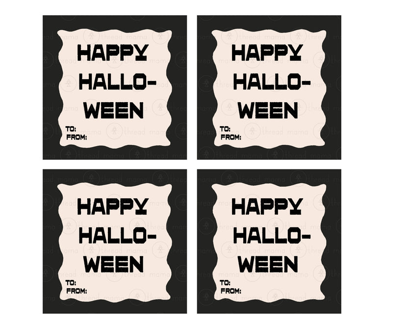 Halloween Tags and Flags - (Vol.3)