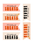 Halloween Tags and Flags (option 1) - (Vol.2)