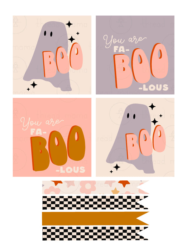 Halloween Tags and Flags (option 2) - (Vol.2)