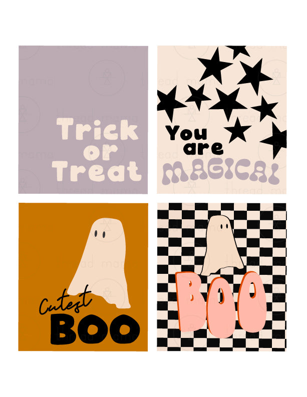 Halloween Tags and Flags (option 2) - (Vol.2)