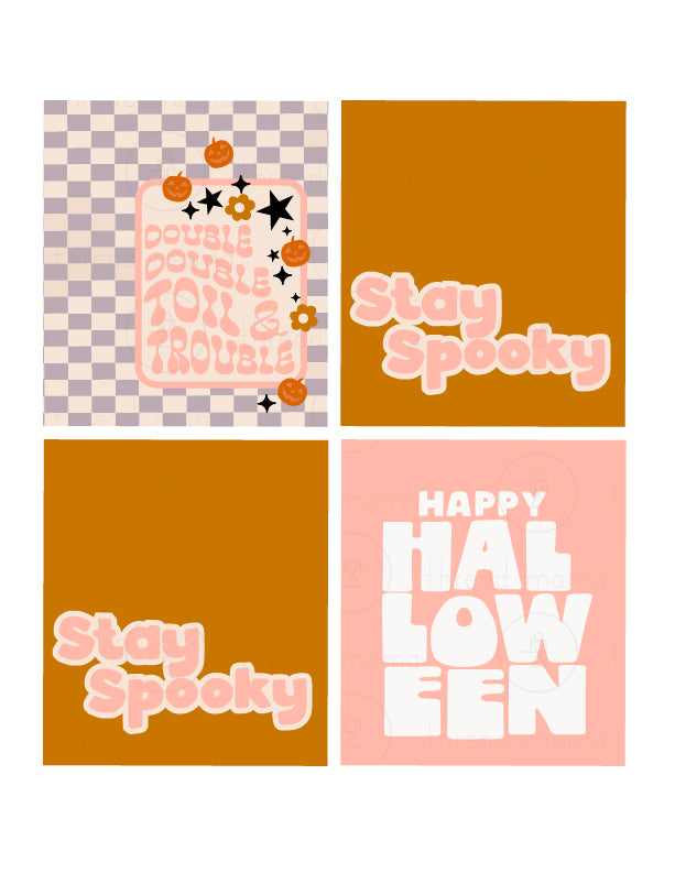Halloween Tags and Flags (option 2) - (Vol.2)