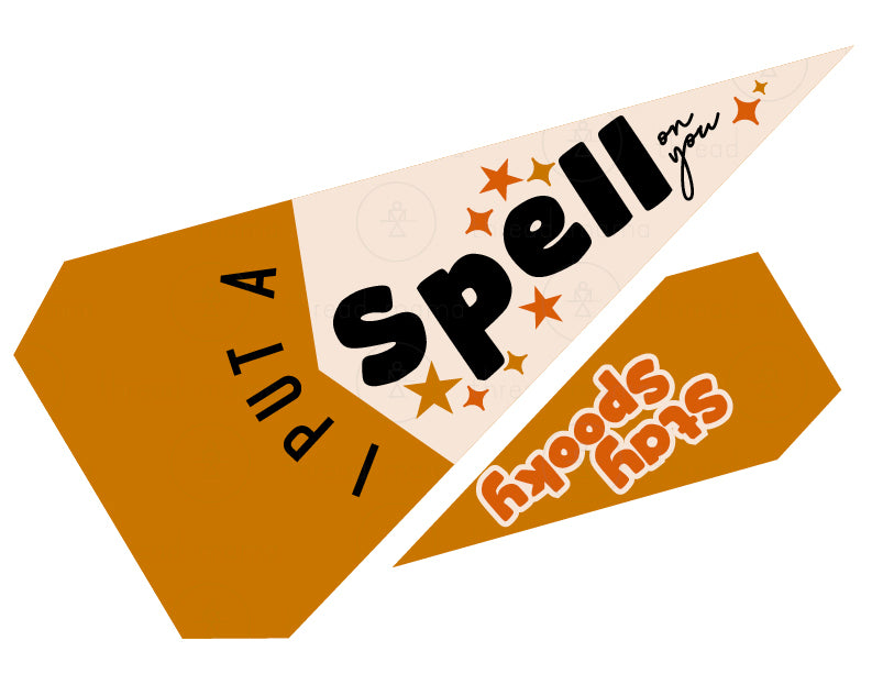 Halloween Tags and Flags (option 3) - (Vol.2)