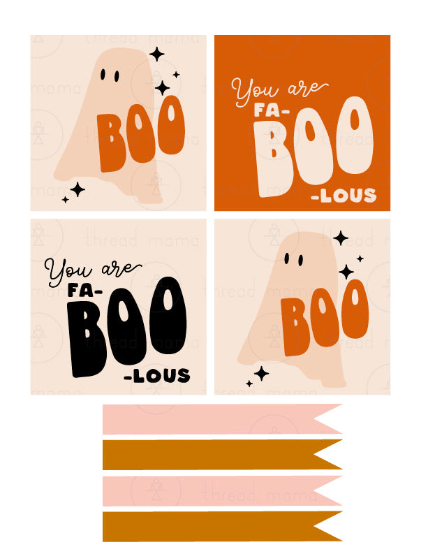 Halloween Tags and Flags (option 3) - (Vol.2)