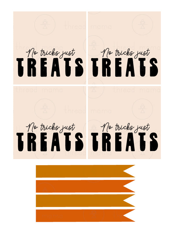 Halloween Tags and Flags (option 3) - (Vol.2)