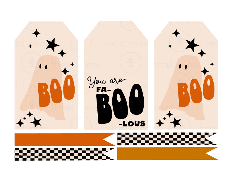Halloween Tags and Flags (option 3) - (Vol.2)