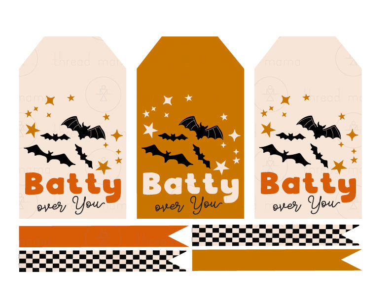 Halloween Tags and Flags (option 3) - (Vol.2)