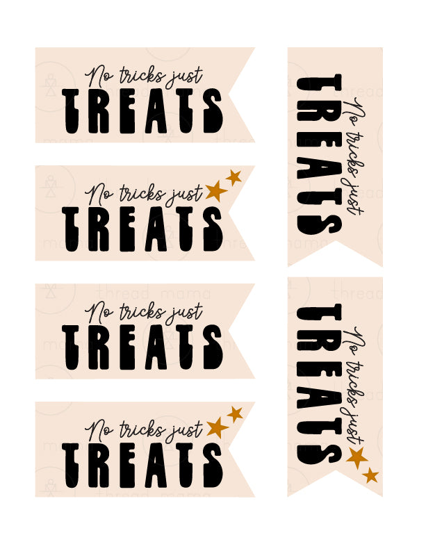 Halloween Tags and Flags (option 3) - (Vol.2)