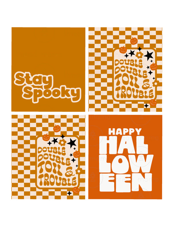 Halloween Tags and Flags (option 3) - (Vol.2)