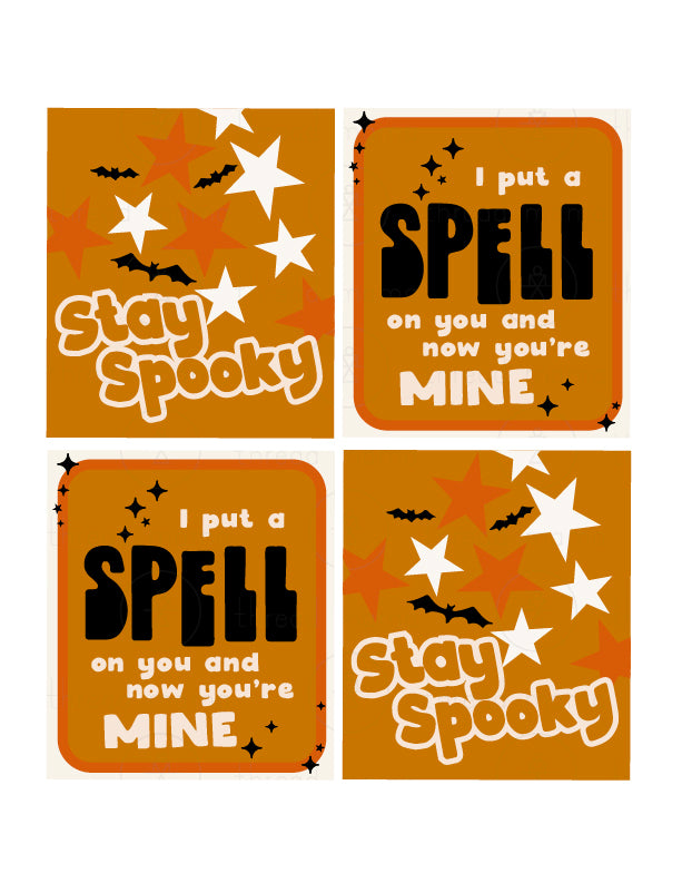 Halloween Tags and Flags (option 3) - (Vol.2)