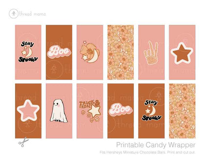 Halloween Candy Wrappers (Versions 2 & 3)