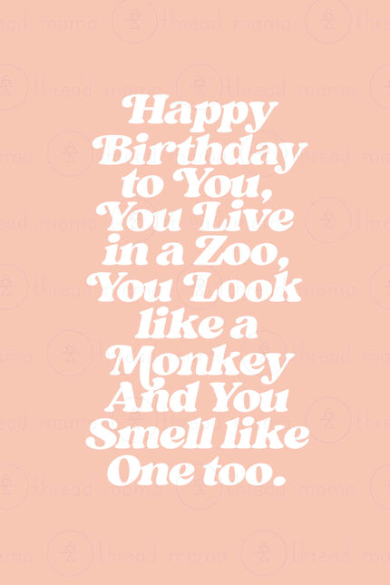 Happy Birthday - Opt 2