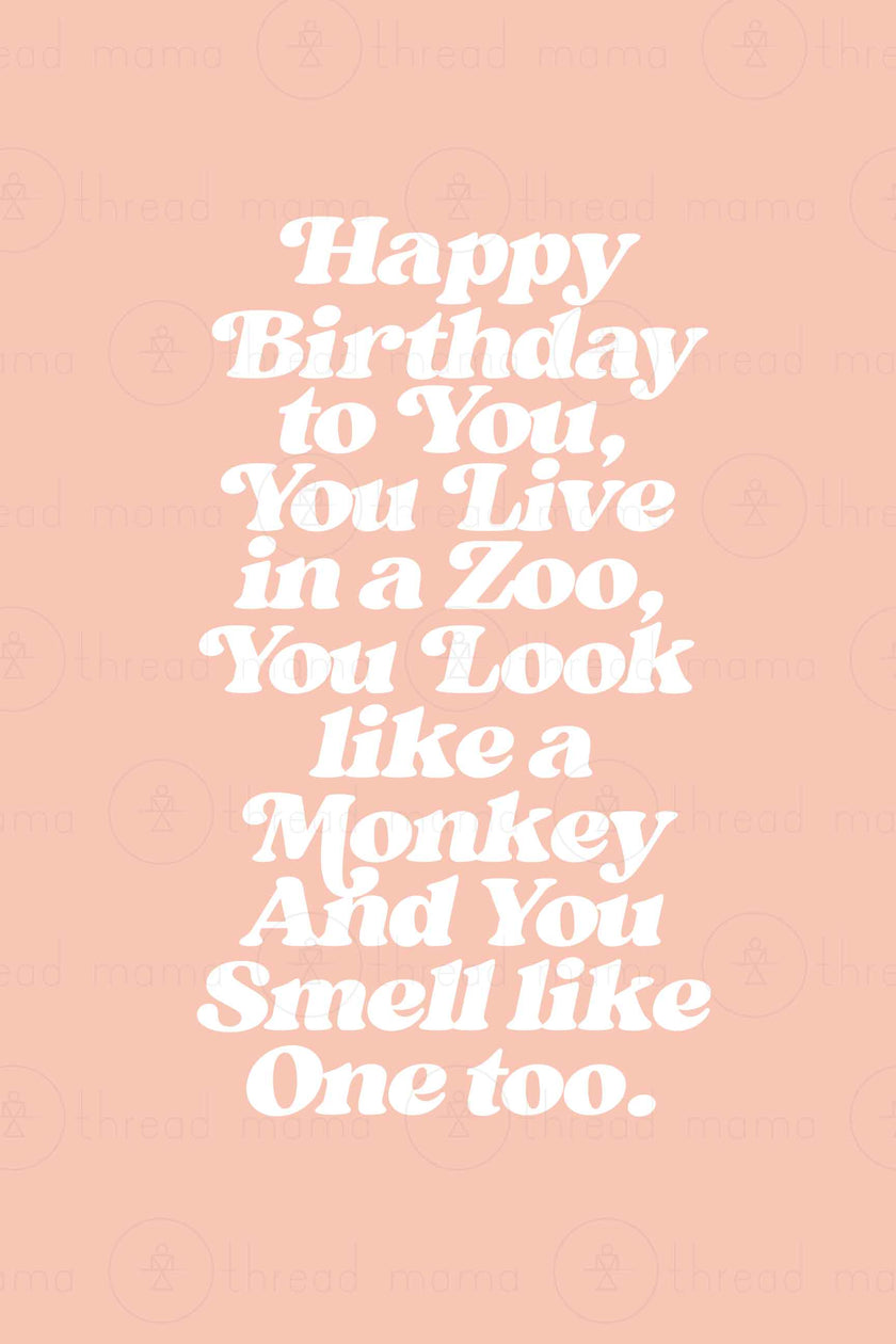 Happy Birthday - Opt 2